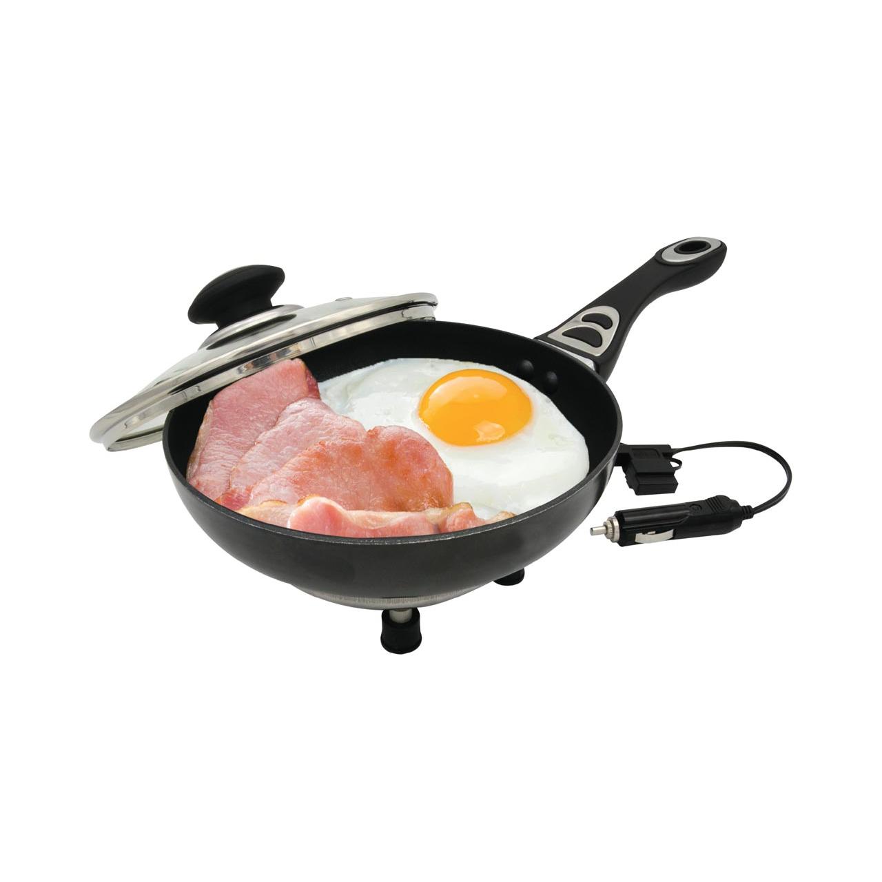 Tigaie electrica cu capac pentru camion 20cm x 4cm 250W 24V - imagine 5