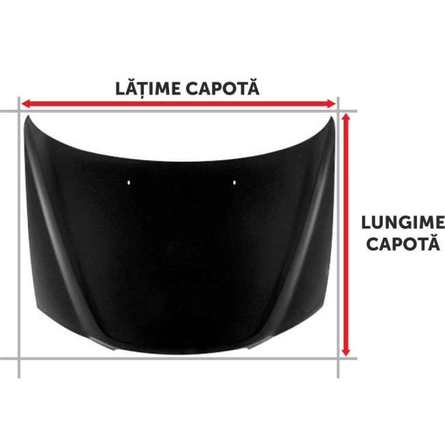 Folie Capota Auto "Hood Art" rezistenta la exterior, marime S (150 x 110cm) - Cod: AVX-CAPOTA-030S - imagine 5