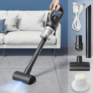 Aspirator Portabil fara Fir,  Incarcare USB, Pentru Casa si Masina