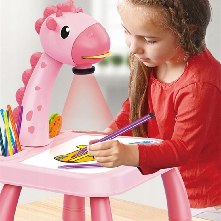 Masuta cu poiector de desen si redare melodii